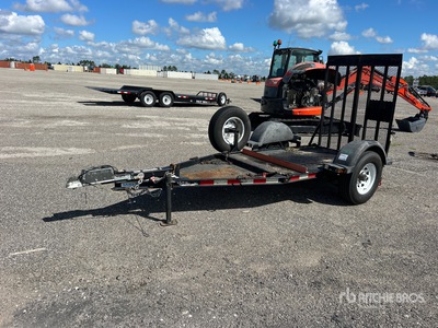 2019 MMDI 47RVX10 8 ft S/A Equipment Trailer