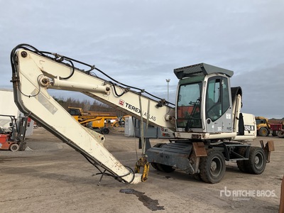 2005 Atlas 1505 Manipuladora de material con ruedas (Inoperable)