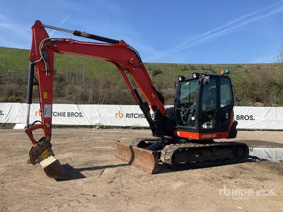 2019 Kubota KX080-4A Tracked Excavator