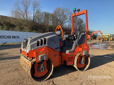 2014 Hamm HD12VV Walec dwubębnowy