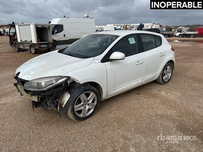 2014 Renault Megane Automovil (Inoperable)
