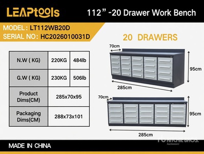 LEAP LT112WB20D ベンチ (Unused)