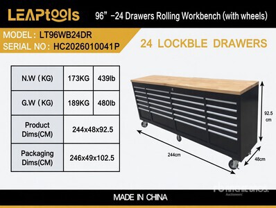 LEAP LT96WB24DR ベンチ (Unused)