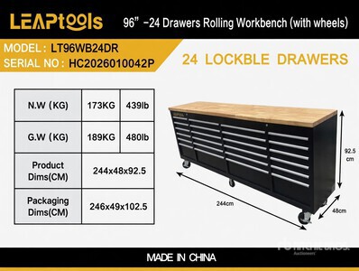 LEAP LT96WB24DR ベンチ (Unused)
