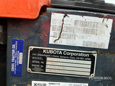 Kubota K008-3 Mini Excavadora