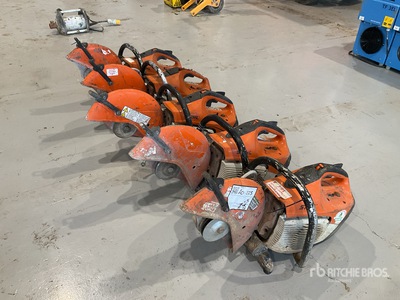 Quantity of (5) Stihl TS410 Doorslijpzaag