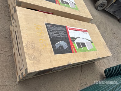 2026 SUNTOP S2322 23ft x 22ft Double Garage Metal Shed (Unused)