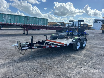 2023 MMDI 614SLTD 5150 lb 10 ft T/A Equipment Trailer