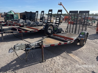 2018 MMDI 614SLTD 7 ft S/A Equipment Trailer