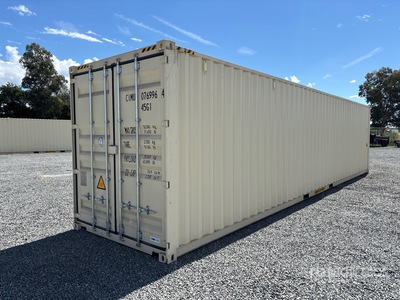 2026 40 ft One-Way High Cube Storage Container