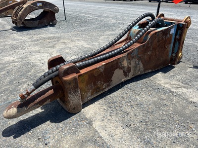 Krupp HM1500 Q/C Hydraulic Breaker - Fits 30 - 35 ton