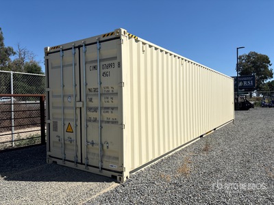 2025 40 ft High Cube Storage Container