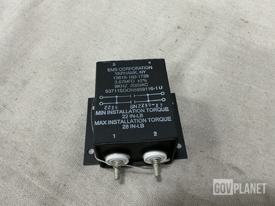 EMS 13619-160-1739 Fixed Plate Capacitor