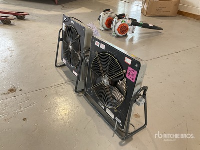 Quantity of (2) Electric fans