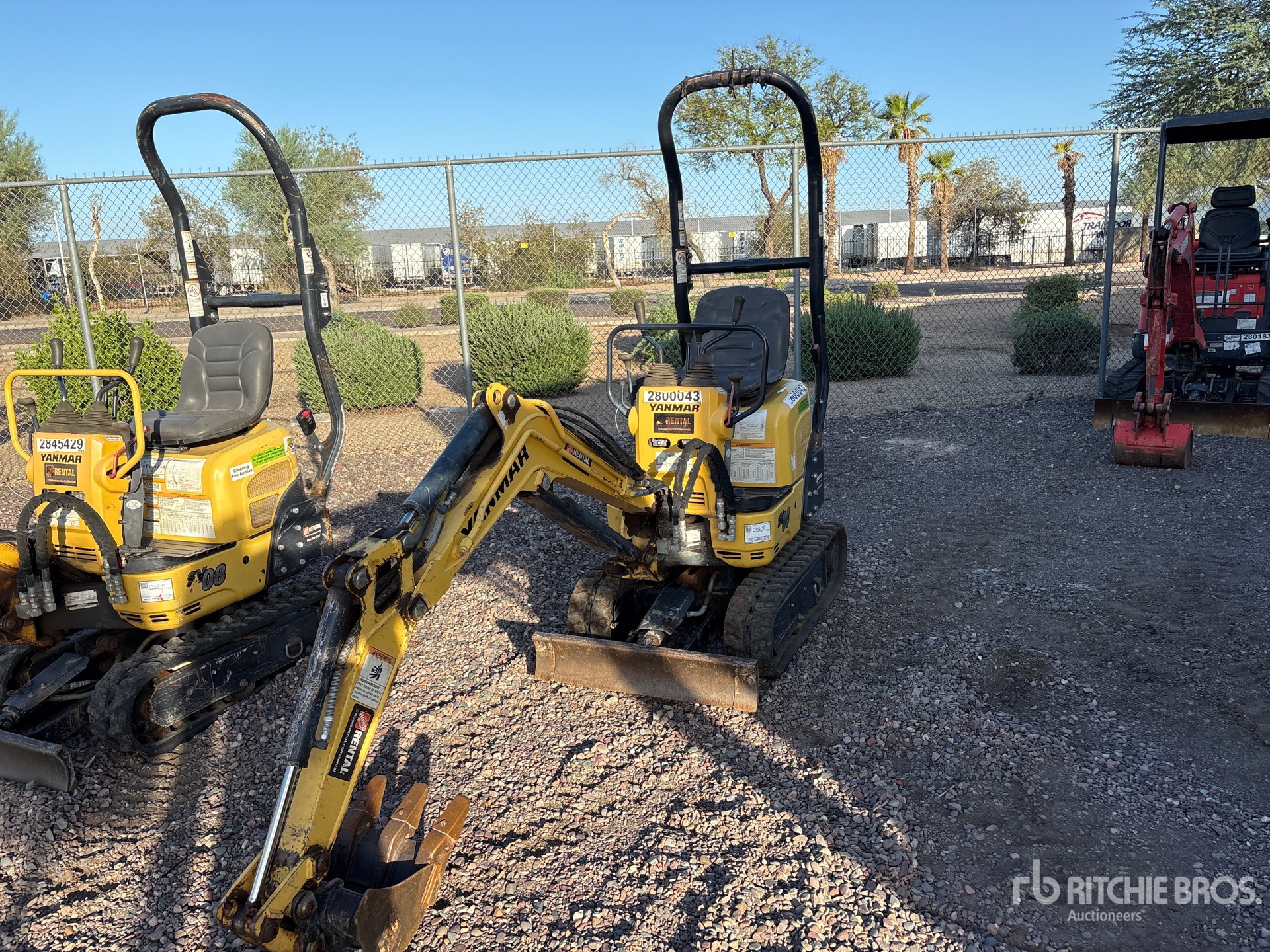 2019 Yanmar SV08 Mini Excavator