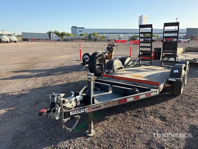 2021 MMDI 510RCMPH 10 ft T/A Equipment Trailer