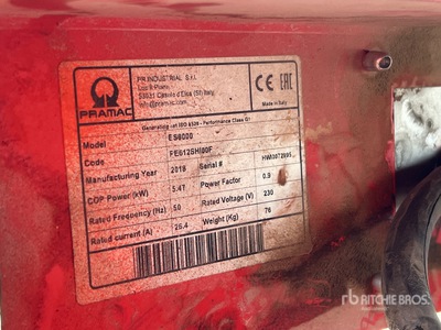 2018 Pramac ES8000 Materiel De Location Rental Equipment