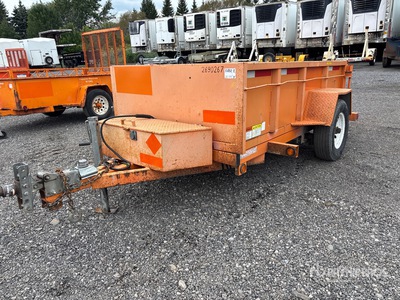 2018 Miska MD Dump 58 8 ft S/A Dump Utility Trailer
