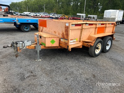 2019 Miska 610 10 ft T/A Przyczepa Lekka Wywrotka