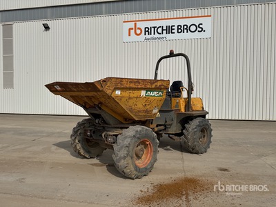 2006 Ausa 600 APG 6 t 4x4 Swivel Motobasculeur A Benne Rotative Dumper
