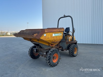 2008 Ausa D400AHG 4 t 4x4 Swivel Motobasculeur A Benne Rotative Dumper