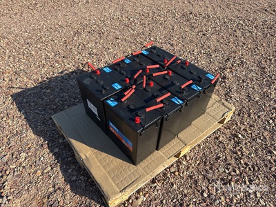 Quantity of (8) Bars J305 Qte De Batteries (Non Utilise) Qty Of 6V 360Ah, to fit Genie JLG, Haulotte and more, 1 batterie 47 kg Batterie (Unused)
