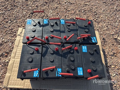Quantity of (8) Bars J305 6V 360Ah, to fit Genie JLG, Haulotte and more, 1 batterie 47 kg Batteria (Unused)