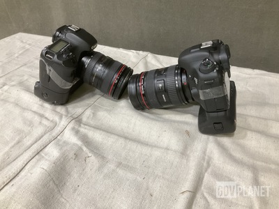 (2) Canon EOS 7D Digital Cameras
