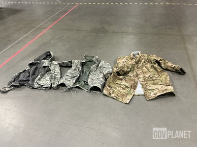 (11) Cold Weather Parkas, (6) Wet Weather Jackets & Assorted Items