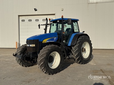 2004 New Holland TM175 4x4 Tracteur Agricole Tracteur agricole 4 roues motrices