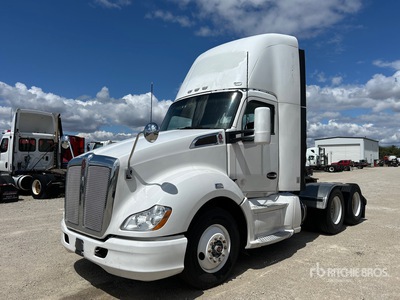 2014 Kenworth T680 6x4 T/A Day Cab Truck Tractor