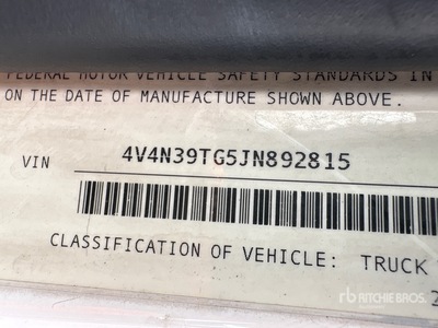 2018 Volvo VNL 4x2 Cabina per trattore stradale 2 assi