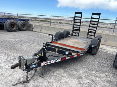2021 MMDI 510RCMPH 5150 lb 17 ft T/A Equipment Trailer