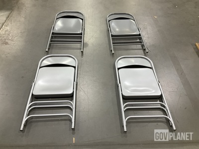 (10) Folding Chairs