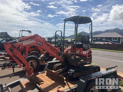 Kubota U17 Trailer package Minikoparka