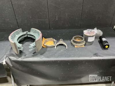 (6) Receivers, (8) Filter Elements, (3) Clutch Disks & Assorted Items