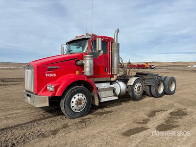2007 Kenworth T800 8x4 Cabina per trattore stradale 3 assi