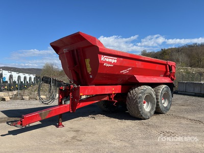 2021 Krampe K25 / HP 20 5200 mm T/A Remorque Benne 2 Essieux Remorque à benne basculante arrière