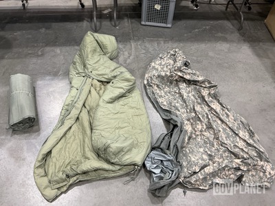 (15) Self-Inflating Sleeping Mats, (20) Sleeping Bags & Assorted Items