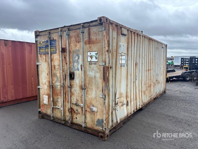 20 ft Standard Lagercontainer