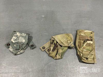 (117) M4 Two Mag Pouches, (202) Grenade Carriers & Assorted Items