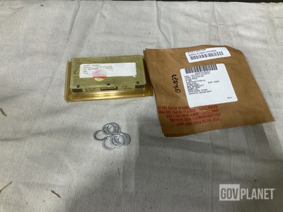 (8) Flat Washers, (1) DC-DC Converter, (3) Quad Rings & Assorted Items