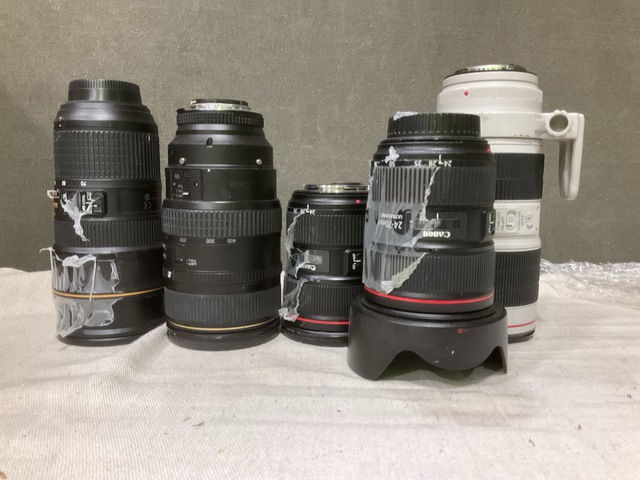 (15) Assorted Camera Lenses