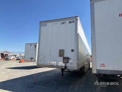 2016 Wabash 53 ft x 102 in T/A Gesloten aanhangwagen