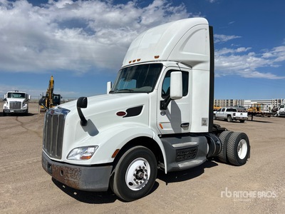 2017 Peterbilt 579 4x2 Cabeza Tractora Cabina Corta