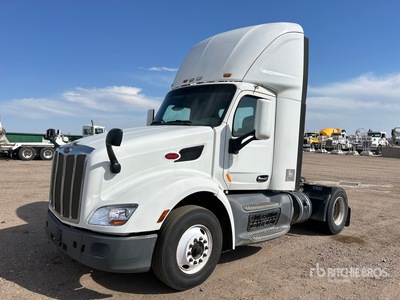 2018 Peterbilt 579 4x2 Cabeza Tractora Cabina Corta