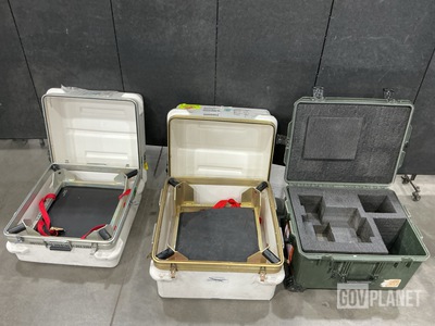 (14) Assorted Storage Cases