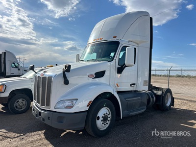2018 Peterbilt 579 4x2 S/A Day Cab Truck Tractor (Inoperable)