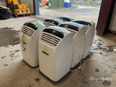 Quantity of (6) Olimpia 12HP Aire acondicionado