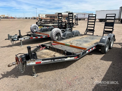 2019 Snake River 14 ft T/A Equipment Trailer